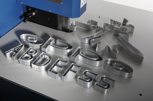 TPS CNC Channel Letter Bending Slotting Notching Flanging Machine with Automatic Cutting for Aluminum Stainless Steel Profiles