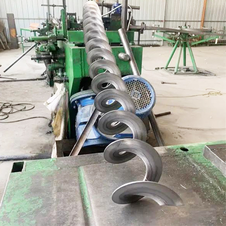 High Quality Hydraulic Continuous Helical Spiral Screw Flight Blade Cold Rolling Machine