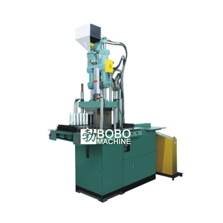 Automatic aluminum plastic tube shoulder head vertical injection molding machine