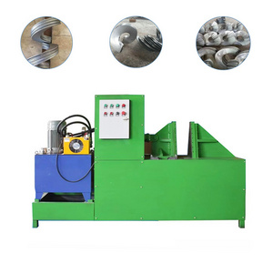 Sectional Helical Spiral Auger Blade Screw Flight Hydraulic Press Cold Rolling Forming Qualified Machine