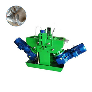 Continuous Spiral Screw Blade Auger Flight Cold Rolling Forming Machine For Conveyor