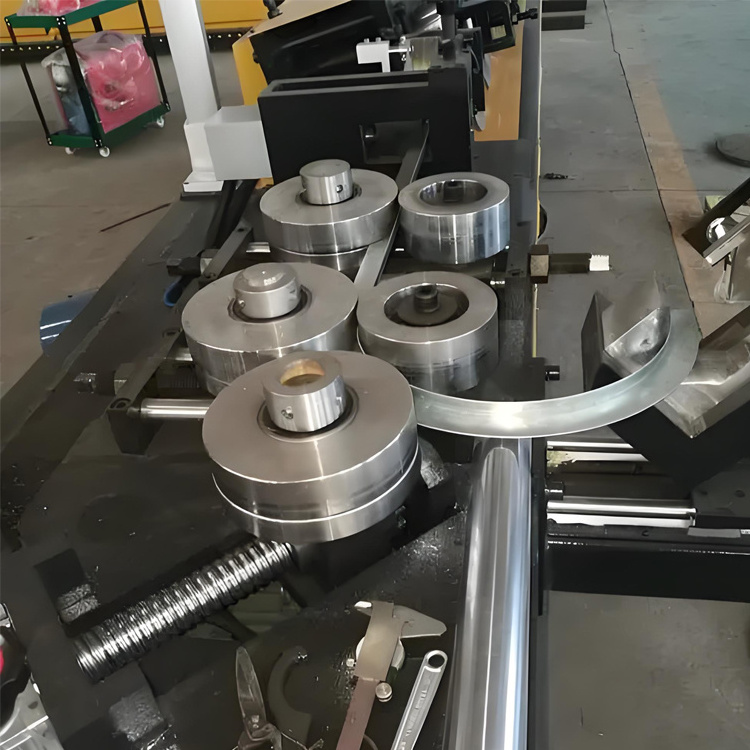 HVAC Duct Angle Steel Round Flange Forming Machine