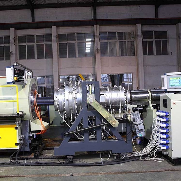 Plastic Pipe Extrusion Production Line HDPE PP Tube Making Machine