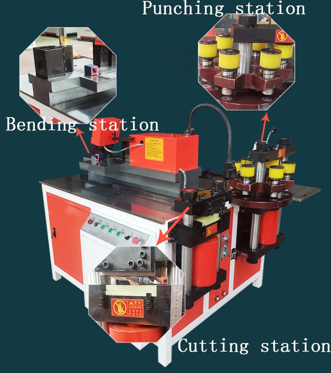 Hydraulic Copper Busbar Bending Machine CNC Busbar Processing Machine Low Price