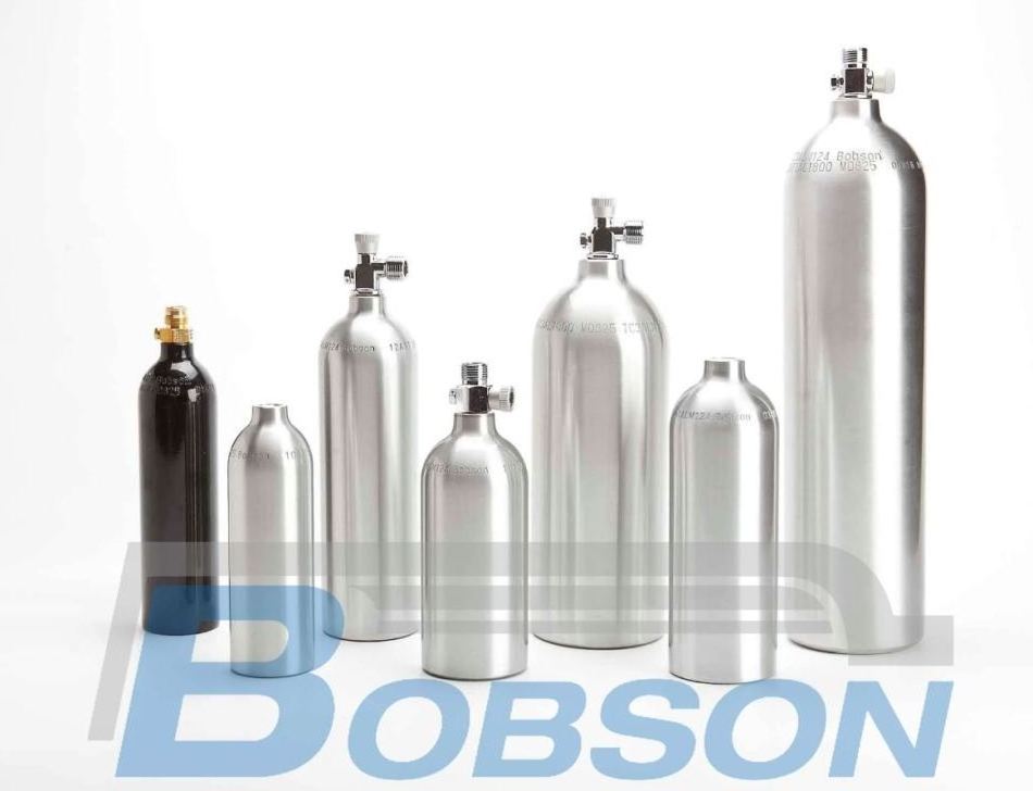 High Grade 670ml (16oz) Aluminum CO2 Gas Bottles Empty Cylinder Tank