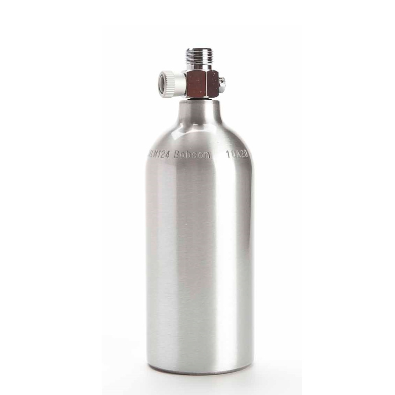 High Grade 670ml (16oz) Aluminum CO2 Gas Bottles Empty Cylinder Tank