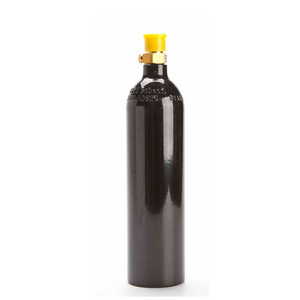 Customized 500ml (12oz) 1800 psi Aluminum Cylinder gas tank with pin valve