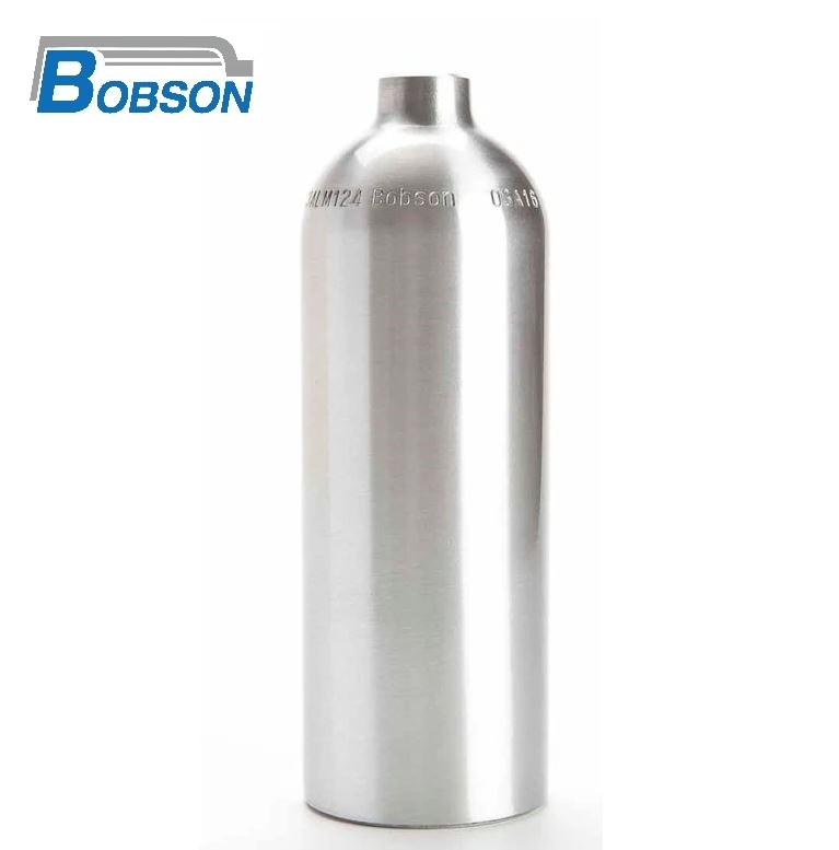 Customized 800ml (19oz) CO2 gas tank 1800 psi Aluminum Cylinder with on/off valve