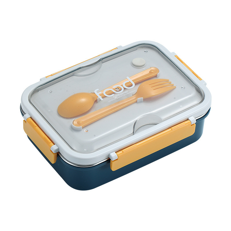 Keep warm tiffin lunch box leak-proof stainless steel 3 compartment thermos bento food packing lunch boxes with lock