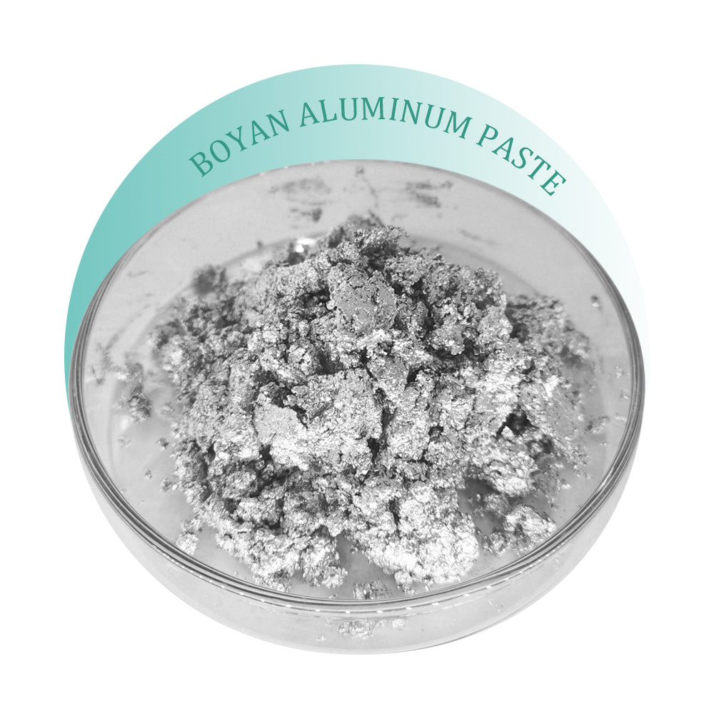 Factory Price Silver Paste Pigment  Conductive Metallic Silver Leafing Aluminium Paste For Coating Ink Paint