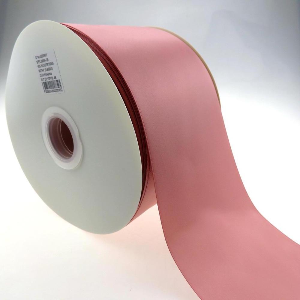 wholesale high quality 4 inch 100mm satin ribbon