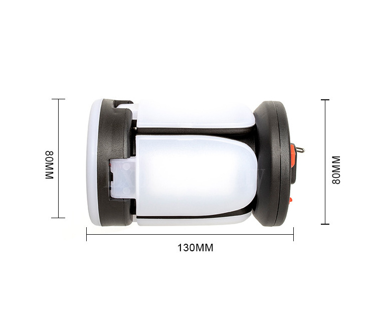 Multifunction 90 Degree Adjustable Panels Tent Light USB Led Camping Lantern Solar Rechargeable