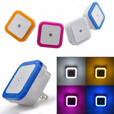 Baby Bedroom Auto Sensor Square US Plug Led Night Light