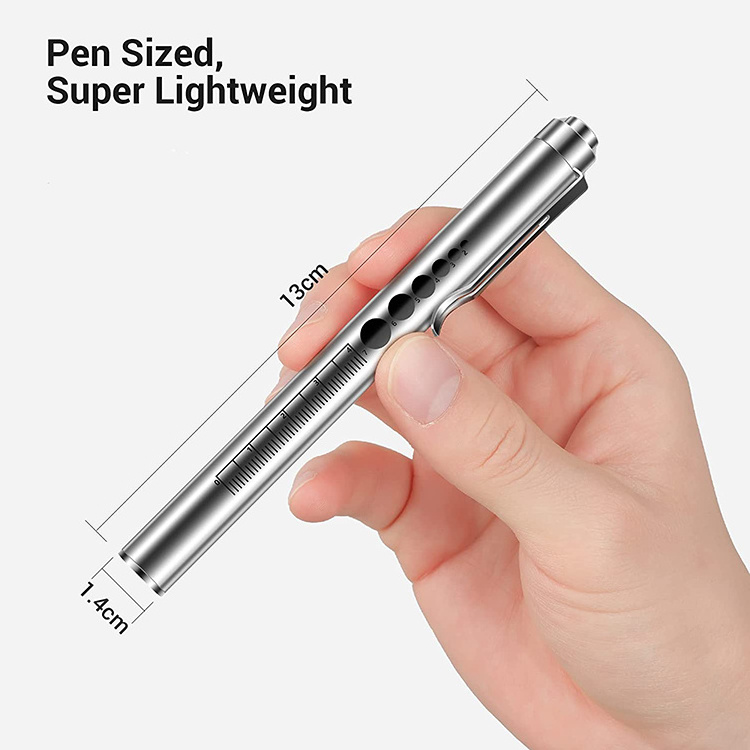 Medical Professionals Nurses Doctor Check Pupil Flashlight USB C Rechargeable Led Pen Torch Light