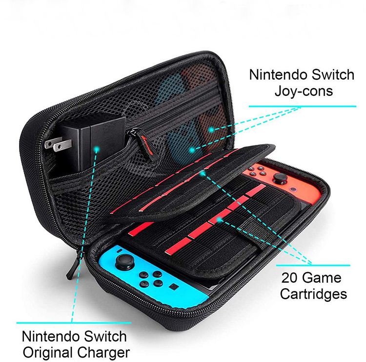 Portable Protective Cover Travel Carrying Bag EVA Hard Case For Nintendo Switch Case