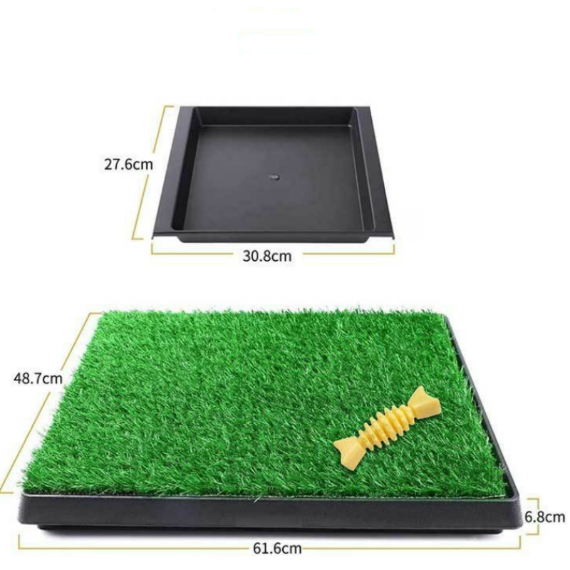 Hot Sale Dog Toilet Grass Indoor Potty Training Portable Pet Pad Grass Mat Dog Toilet