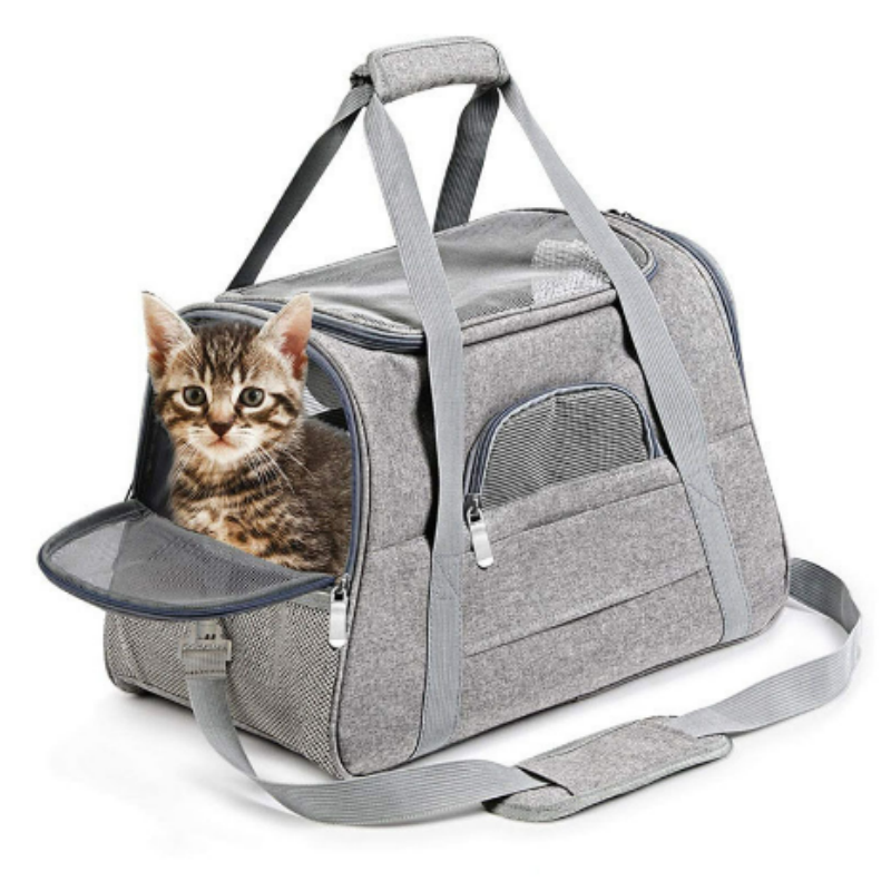 Wholesale Pet Traveling Transport Cat Carriers Travel Cat Carrying Bag Cat Travel Carrier