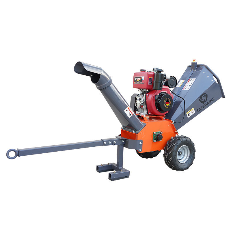 13HP Wood Chippers Drum Wood Chipper Wood Pallet Chipper