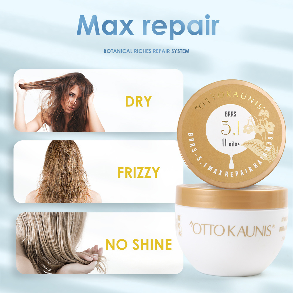 OTTO KAUNIS OEM Private Label Premium Keratin Collagen Protein Hair Mask Professional Treatment for Hair Repair