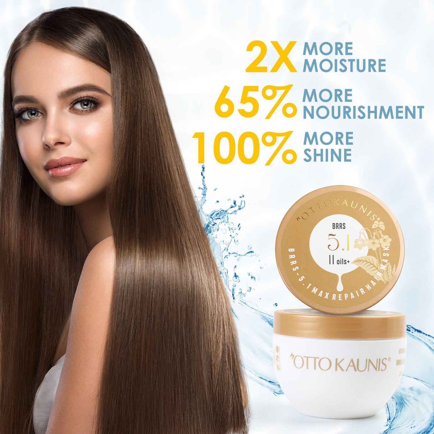 OTTO KAUNIS OEM Private Label Premium Keratin Collagen Protein Hair Mask Professional Treatment for Hair Repair