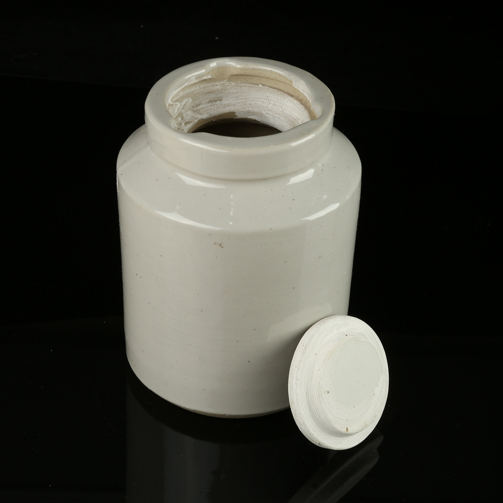 Porcelain 99 99.7% High Alumina Ceramic Ball Mill Grinding Jar with Lid