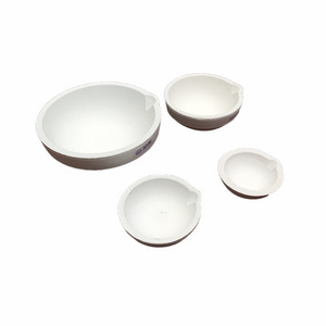 Quartz melting dishes Ceramic bowl for melting platinum,melting crucible,smelting crucible