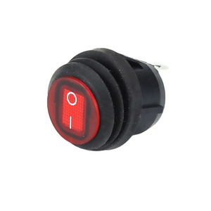 waterproof kcd1 101 rocker switch  red green blue ON OFF 10A 125V 6A 250V Rocker Switch 250V with 3 Pins