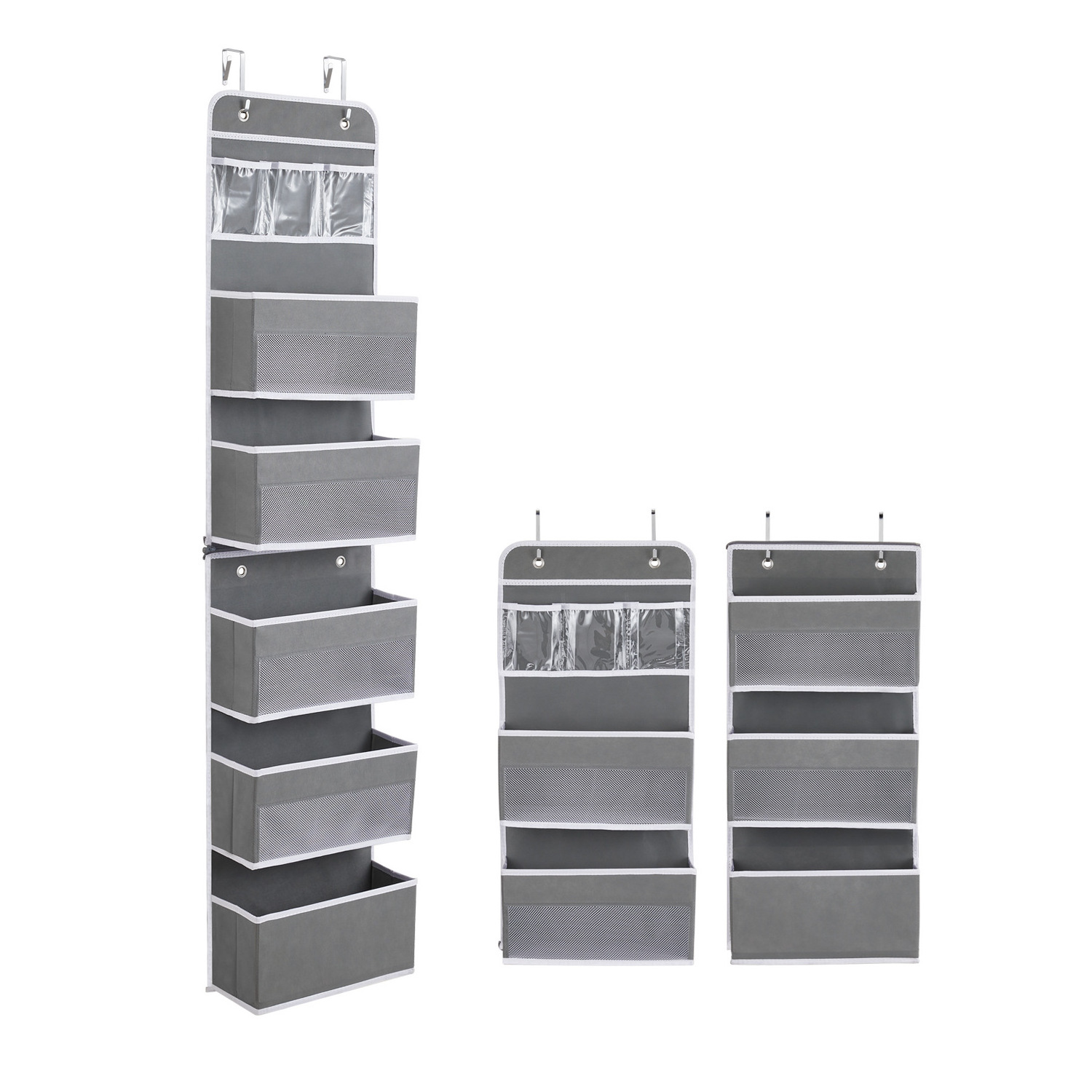 Multi-layer Clothes Storage Hanging Shelves Towel Collapsible Closet Shelf Organizer Portable Wardrobe Closet Storage Organizer