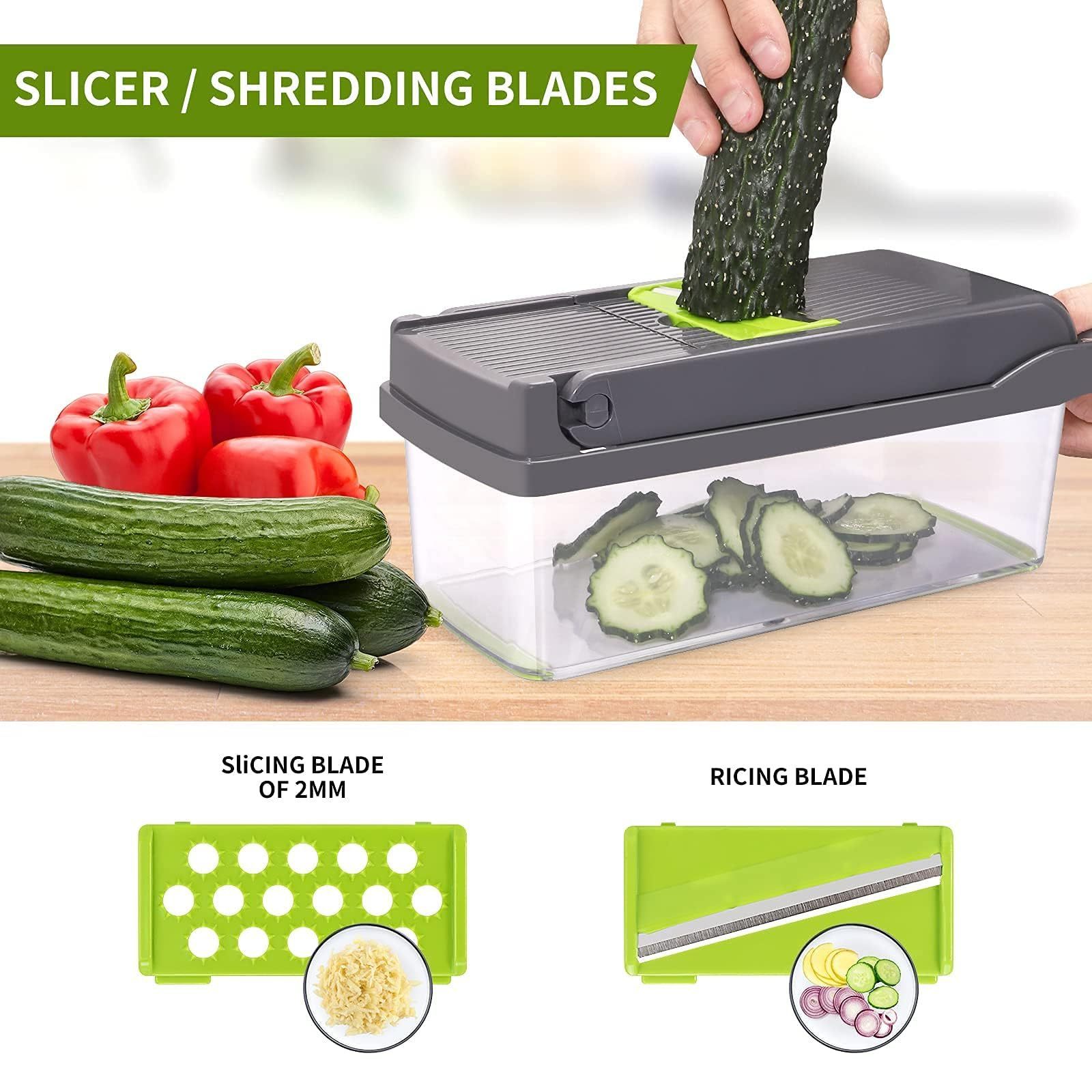 Speedy Quick Multifunctional Kitchen Vegetable Chopper Onion Dicer  Veggie Slicer Fruit And Vegetable Cutter