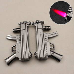 JX7   Creative Toy Shape Inflatable Lighter Metal Portable Windproof Red Flame Cigarette Lighter Wholesale