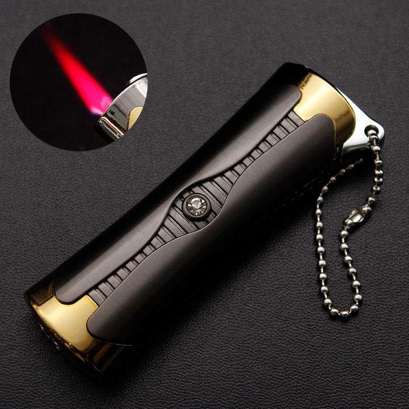 BD231   Creative Windproof Lighter Metal Series Lighter Wholesale of Metal Business Inflatable Cigarette Lighters and Kits