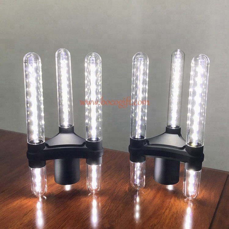 Bright White Triple LED Sparklers,led bottle sparkler,Strobe baton stick