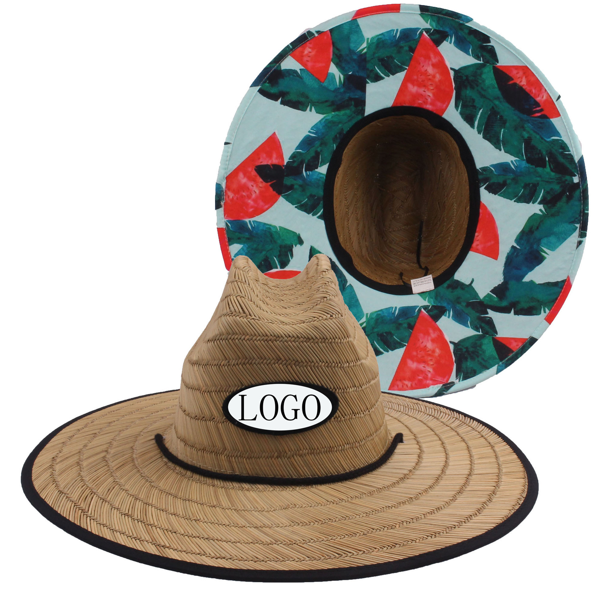 Wide Brim Garden Beach Vacation Travel Sun Hat Summer Mens Classic  Natural Large Brim Hollow Straw Hat