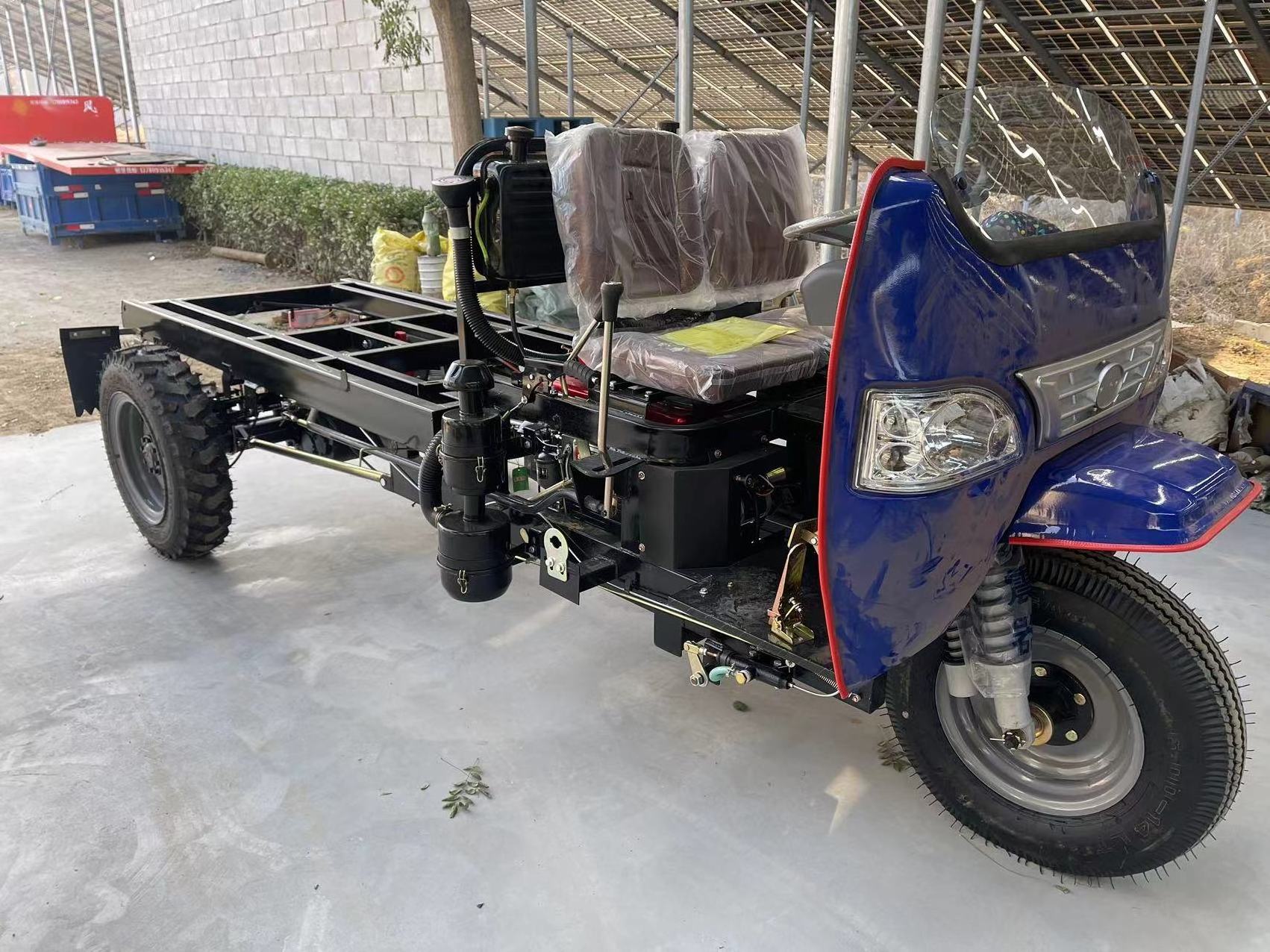 motorised 150cc farming tricycle 3 wheel exchanged