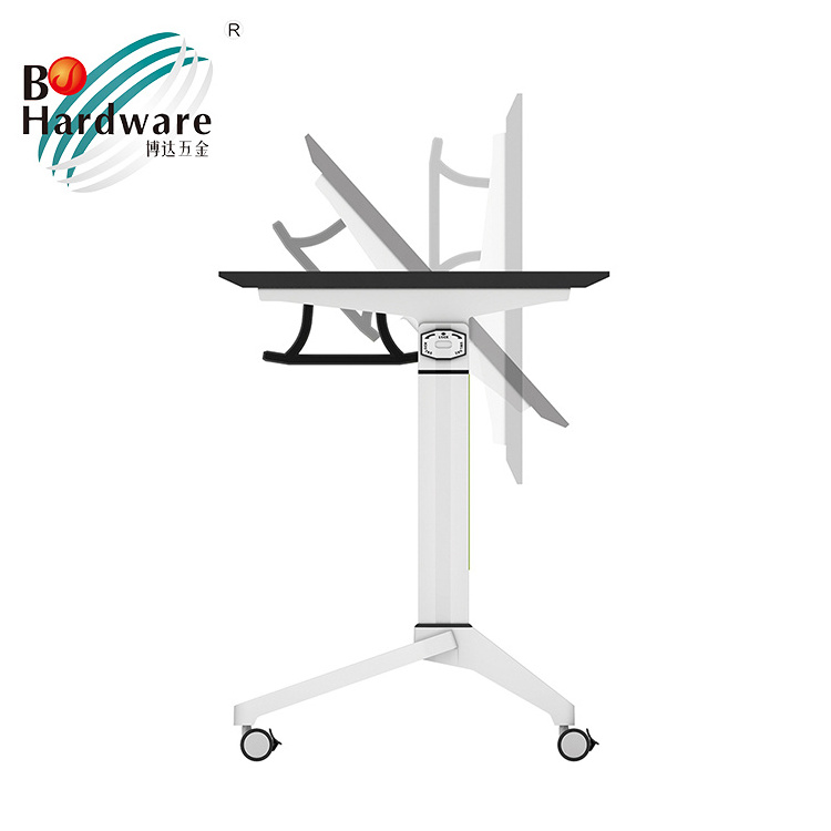 high quality foldable table frame for office training table design mechanism