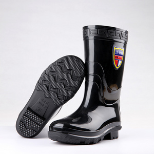 Water proof oil acid resistant non safety plastic PVC rain gum boots for men rain boots wholesale wellington