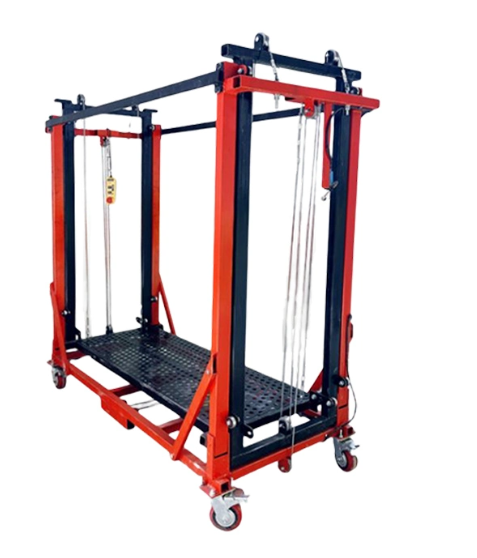 Remote Control Automatic 6m Electric Lifting Elevator Scaffolding for Construction Decoration