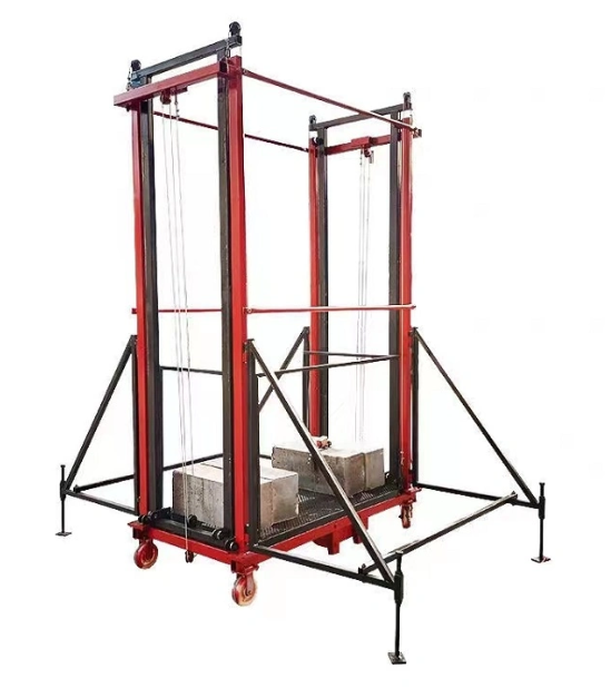 Remote Control Automatic 6m Electric Lifting Elevator Scaffolding for Construction Decoration