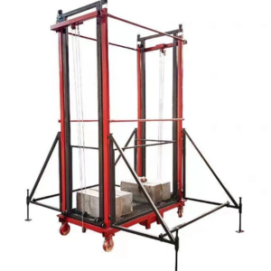 Remote Control Automatic 6m Electric Lifting Elevator Scaffolding for Construction Decoration