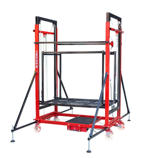 Remote Control Automatic 6m Electric Lifting Elevator Scaffolding for Construction Decoration