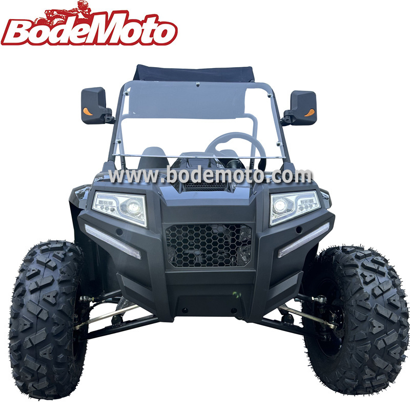 Bode New Arrivals 72V 2 seat electric ATV UTV Side by Side Quad 2 Seater 5000W UTV 4 Stroke Mini Quad Utility ATV