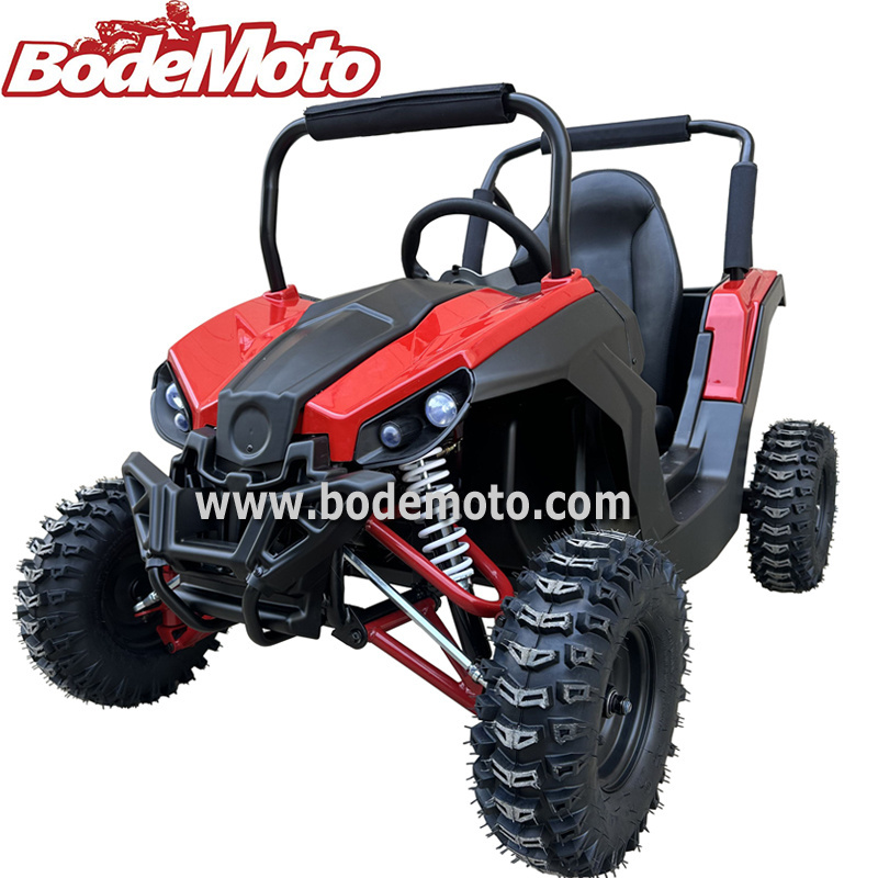 Bode New Arrivals 1200W 48V single seat New buggy off road 4 wheels kid mini cheap electric go kart