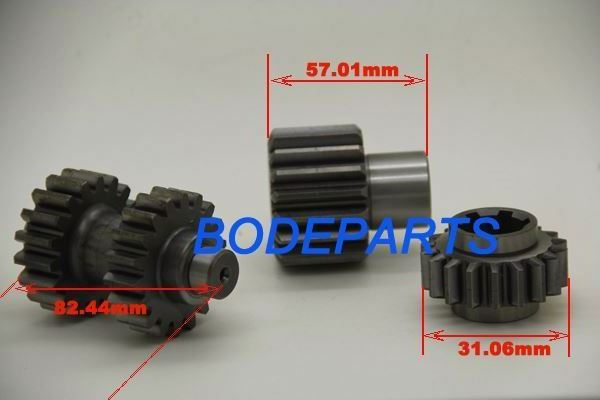 Kazuma engine parts 150cc atv 18 teeth Gear Set(BD-K003)