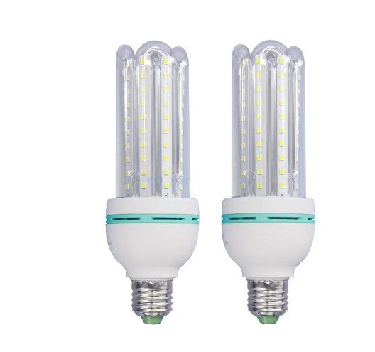 LED energy-saving lamp U-shaped corn lamp E27 screw bulb 4U ultra-bright full power energy-saving LED white household bulb