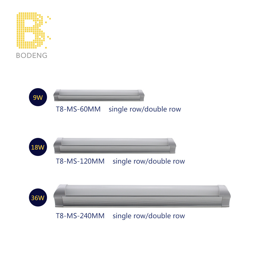 T8 led tube light for led grille panel light,replace fixture ceiling grille lightCE RoHS SMD 2835 9w 18w 36w 2ft