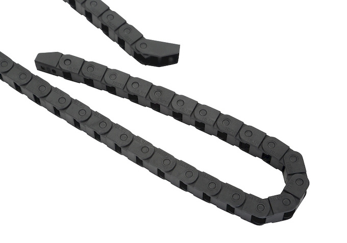 Plastic Towline 10 x 15mm Cable Drag Chain Wire Carrier for CNC Router Machine