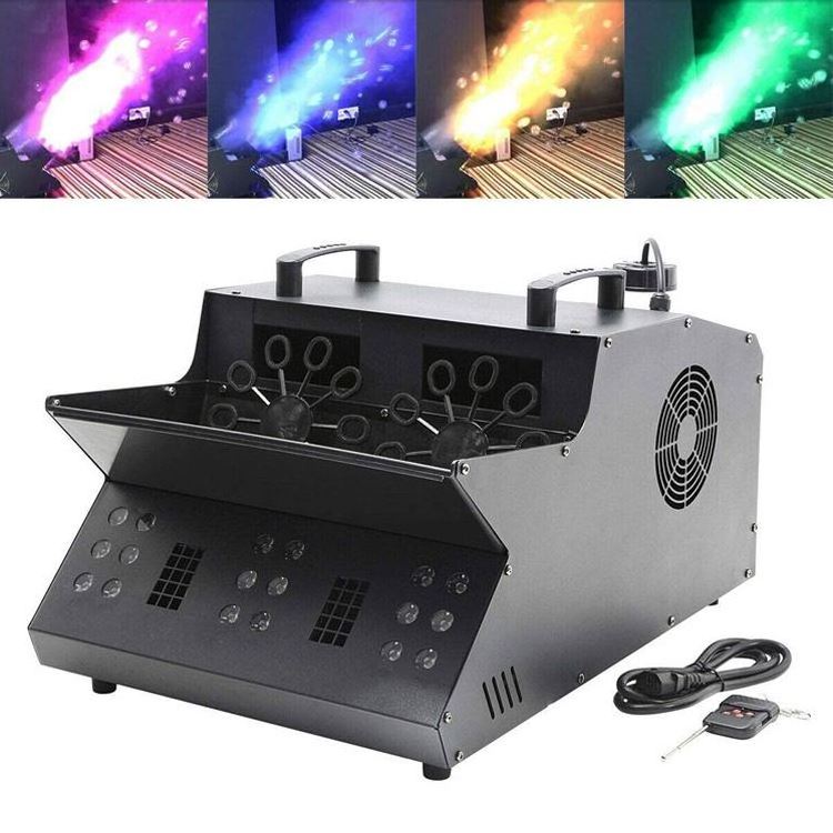 1500w Led Bubble Fog Machine For Party And Wedding