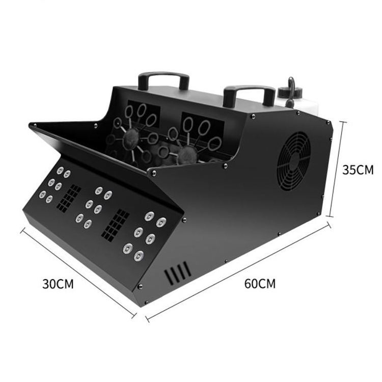 1500w Led Bubble Fog Machine For Party And Wedding