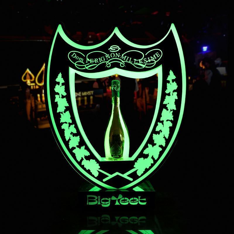 Custom Rechargeable Glorifier Display VIP Service Bottle Presenter for Night Club Wedding Party