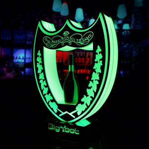 Custom Rechargeable Glorifier Display VIP Service Bottle Presenter for Night Club Wedding Party